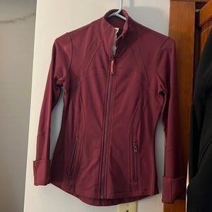 Maroon lululemon define jacket